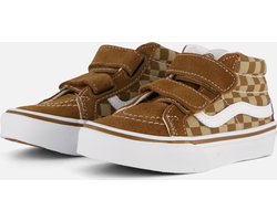 Vans SK8-Mid Reissue V Checkerboard bruin - Heren - Maat 27