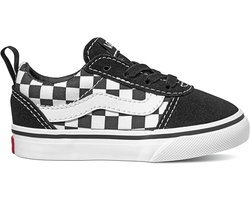 VANS TD Ward Slip-On (CHECKERED) BLACK/TRUE WH -Maat 24