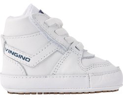 Vingino Rens mid crib Sneaker - Jongens - Real white - Maat 19