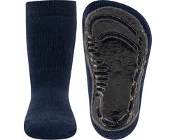 Antislip sokken effen donkerblauw-29/30