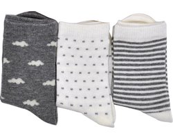 Baby sokjes - maat 21/23 - 12 paar - 4 kleuren - BABY SKY chaussettes socks