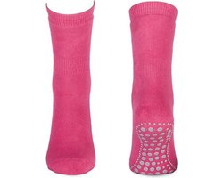 Basset Antislop Sokken Fuchsia 31-34