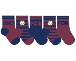 FC Barcelona babysokjes maat 18-20 (set van 5)