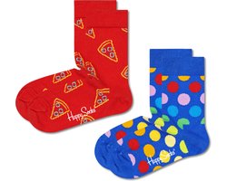 Happy Socks kids 2P pizza slice multi - 24-26