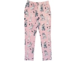 Hebe - legging - dieren - multi licht roze - Maat 86/92