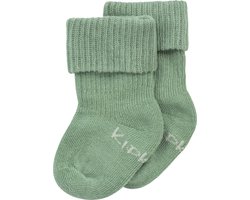 KipKep Blijf-Sokjes prematuur / newborn - Calming Green - 1 paar - baby sokjes die niet afzakken - Stay-on-Socks - groen