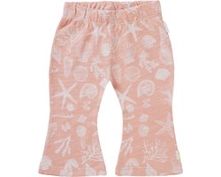 Noppies Girls Legging Coolidge flared allover print Meisjes Broek - Peach Beige - Maat 62