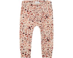 Noppies Girls legging Vivre allover print Meisjes Legging - Cameo Brown - Maat 56