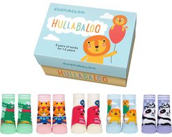 Oddsocks - Sokken - Babysokken -Hullabaloo - 1-2 jaar - 5 Paar - Cadeaudoos