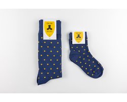 Oh Oh Socks - Starry Blue - Junior&Senior - dreumes/peuter