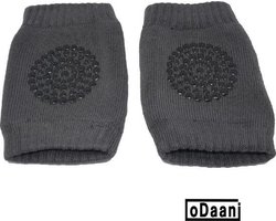 Set van 2 baby kniebeschermers - Donkergrijs - Baby kniepads - Unisex - One size - oDaani