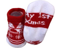 Soft Touch Sokjes Kerst Unisex 0-3 Maanden S132-X 2