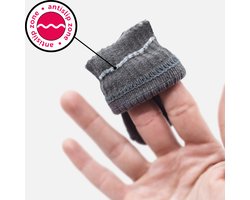 Sticky socks - babysokjes die niet afzakken -6-12+ M - Mousy - 100% biologisch katoen - antislipzone - Nederlands design