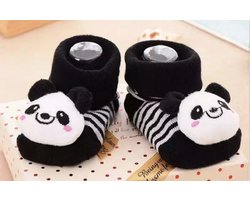 Super schattige babysokken - Baby Sokken - New born sokken - Kraamcadeau voor Jongen of Meisje - Babyshower Cadeau - Kraammand - Dierensokken - Panda - Pandabeer