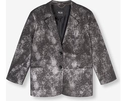 2409440772 coated oversized blazer