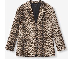 ALIX The Label Dames Panterprint Blazer - Maat L