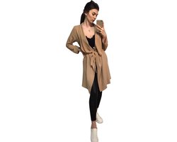 Elegante beige cape/blazer John Zack