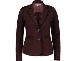 Red Button Blazer Blazer Babs Punta Srb4393 Burgundy Dames Maat - M