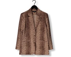 Refined Department Blazer Bodi Ladies Woven Panterprint Blazer R2407459440 850 Leopard Dames Maat - S