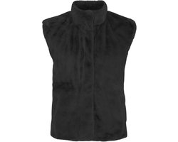 VERO MODA VMSONJAPOPPY FAUX FUR WAISTCOAT GA BOO Dames Gilet - Maat S