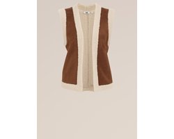 WE Fashion Women's teddy waistcoat