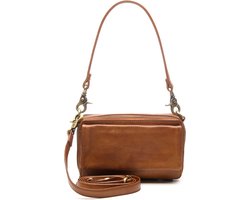 Chabo Bags - Noa Fashion Bag - Schoudertas - Crossbody - Leer - Bruin