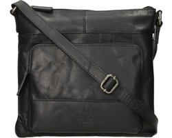 Cross Keys Kleine Crossbodytas / Schoudertas Leer - Nanko - Zwart