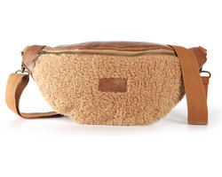 Crossbodytas - Heuptas - Damestas - Winter - Teddy Bilund - Camel