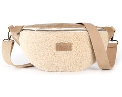 Crossbodytas - Heuptas - Damestas - Winter - Teddy Bilund - Naturel