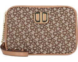 DKNY Schoudertas Avondtas Delphine Crossbody Bag Chino / Cashew Bruine