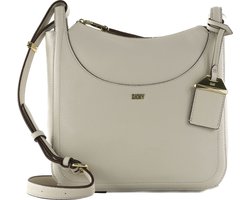 DKNY Schoudertas Barbara Messenger Pebble Lichtgrijs