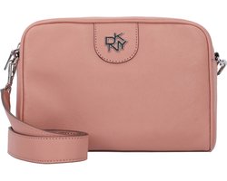 DKNY Schoudertas Carol Saff Crossbody Bag Terra Zalmroze