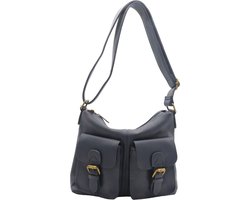 Flora & Co - Trendy handtas/crossbody - blauw