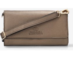 Fred De La Bretoniere Crossbody Bag Jaana Bronze - Maat ONESIZE