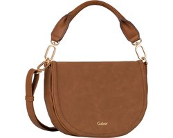 Gabor Schoudertas Schoudertas Lemonie Flap Bag Cognac Lichtbruin