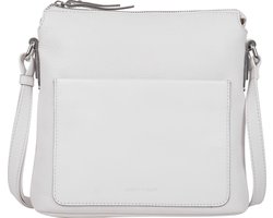 GERRY WEBER Leren Schoudertas Schoudertas Ascona Shoulderbag MVZ White Wit