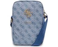 GUESS, 8'' Schoudertas Model 4G, Blauw