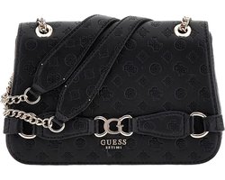 Guess Crossbodytas / Schoudertas Dames - Arlena Logo - Logo Print - Zwart