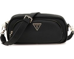 Guess Power Play Camera Crossbody Dames Tas - Zwart - One Size