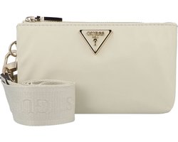 GUESS Schoudertas Latona Mini Tri Compartment Top Zip Taupe Crème