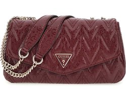 GUESS Schoudertas Schoudertas Adelard Convertible Xbody Flap Burgundy Wijnrood