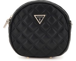 GUESS Schoudertas Schoudertas Giully Mini Circle Bag Black Zwart