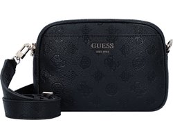 GUESS Schoudertas Vikky II Camera Crossbody Black Logo Zwart