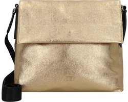 JOST Leren Schoudertas Schoudertas Stella Shoulder Bag Gold Goudkleurig