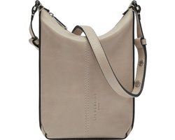 LIEBESKIND BERLIN Leren Schoudertas Paris 4 Lamb SF Verna Crossbody Bag Stone Beige