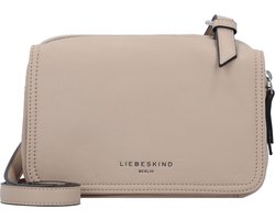 LIEBESKIND BERLIN Leren Schoudertas Seasonal Noos Harris Mareike Crossbody Bag Stone Taupe