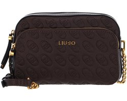 LIU JO Schoudertas Schoudertas Adonide Camera Case Brown Stone Met Donkerbruin