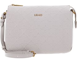 Liu Jo Medium Crossbodytas / Schoudertas Dames - Caliwen - Logo Print - Champagne