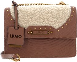 LIU JO Schoudertas Schoudertas Adonide Crossbody Bag Teddy Lichtbruin