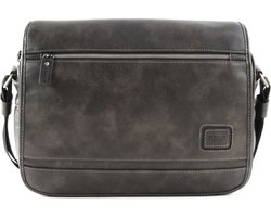 PICARD Schoudertas Schoudertas met laptopvak Breakers Messenger Bag Graphit Bruine